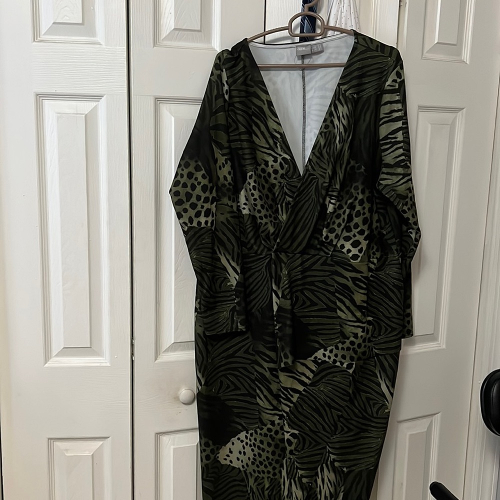 Animal Print ASOS Dress